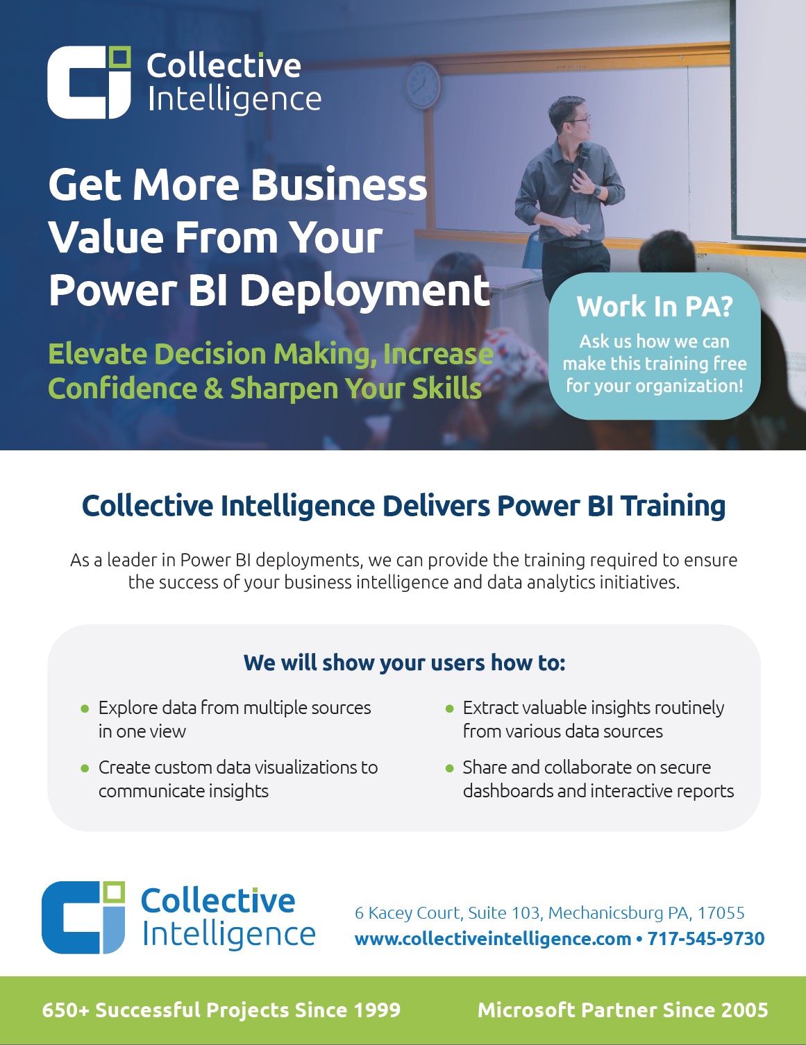 Power BI Training Landing Page (Active) - Collective Intelligence